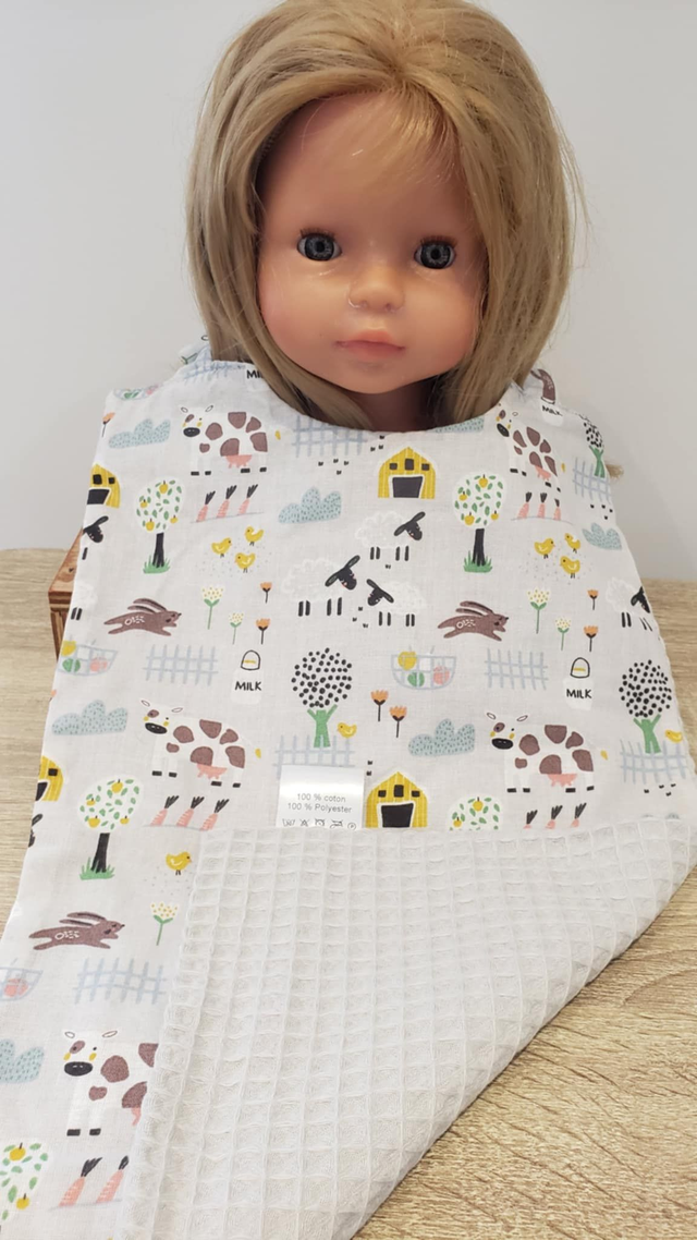 serviette de cantine ferme