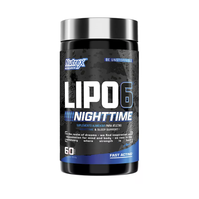 Lipo 6 Black Nighttime Ultra Concentrate, Nutrex Research