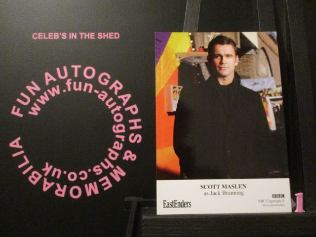 Scott Maslen (Jack Branning) Original EastEnders Cast Card (1)