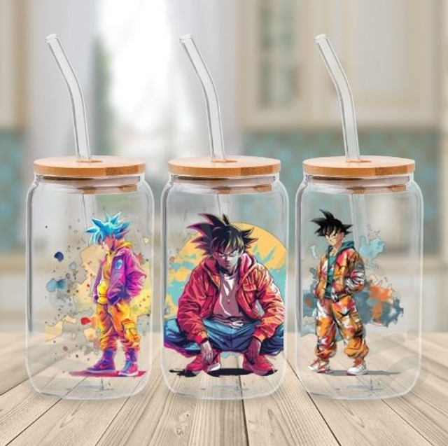 Canette en verre - Dragon Ball Z 