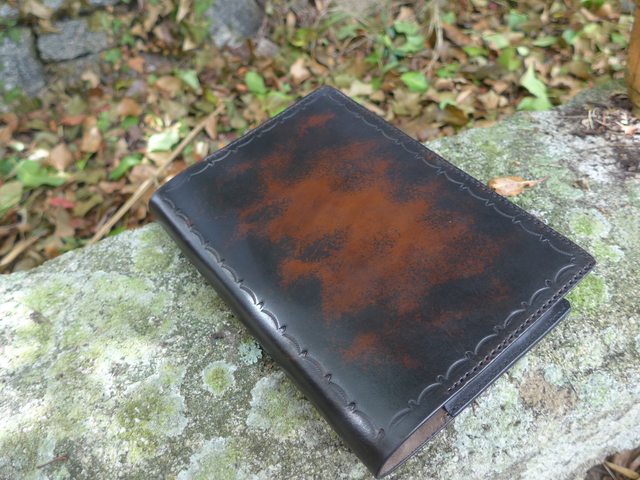 Couverture de carnet A5 mouchetée