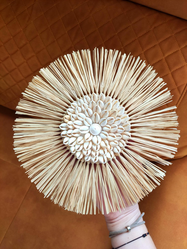 Décoration Raphia et Coquillages