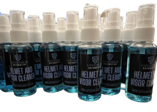 Helmet &amp; Visor Cleaner 50ml in spray bottle