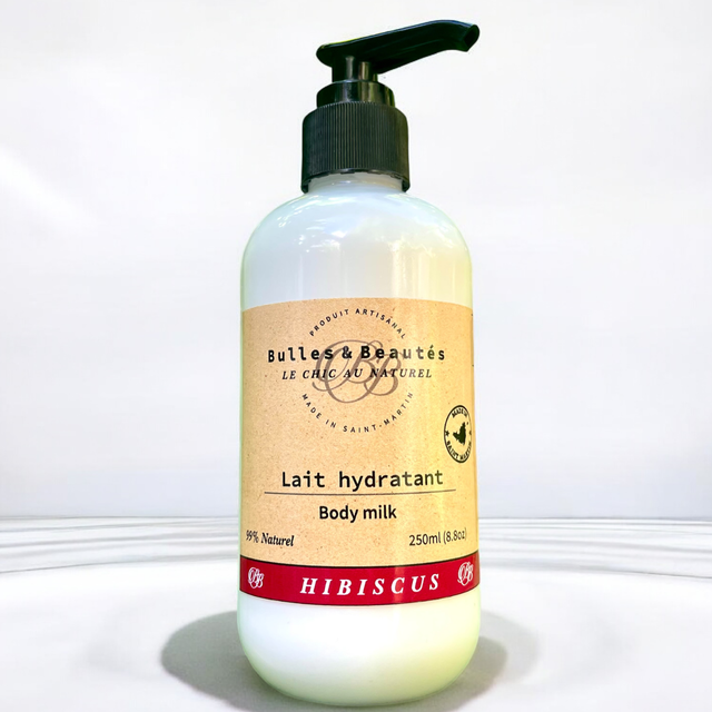Lait hydratant - BODY MILK- HIBISCUS