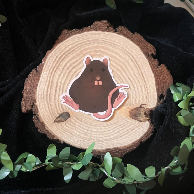 Sticker Rata // Rata negra