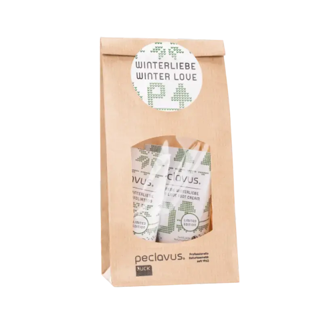 Winterliebe Geschenkset Fuss (Creme + Peeling)