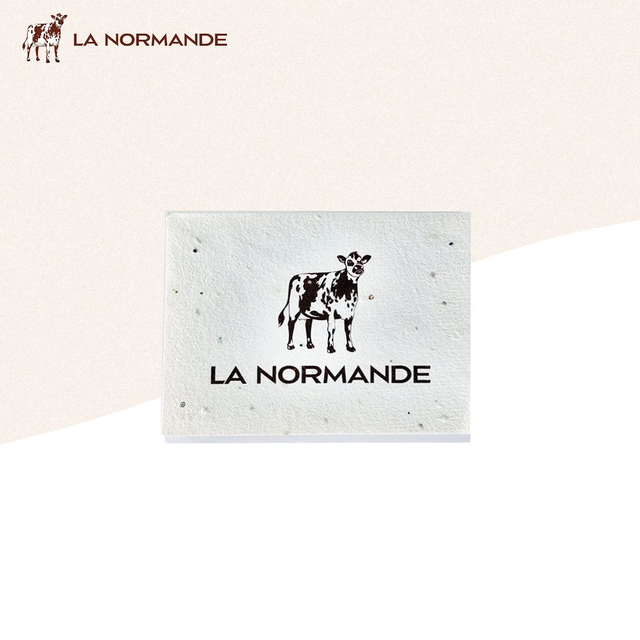 Post-it papier ensemencé vache Normande
