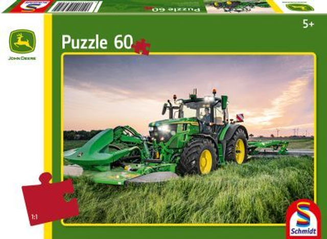  Puzzle „John Deere Traktor 6R 185“ 
