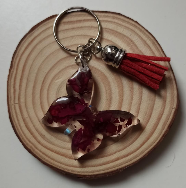 Porte clés papillon PP011