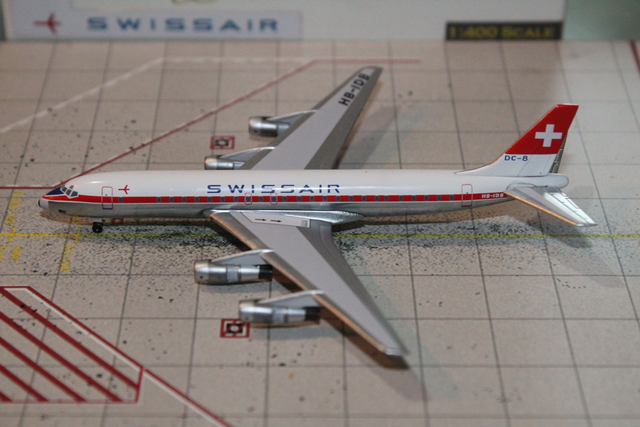 Swissair DC-8-53 (HB-IDB), 1:400