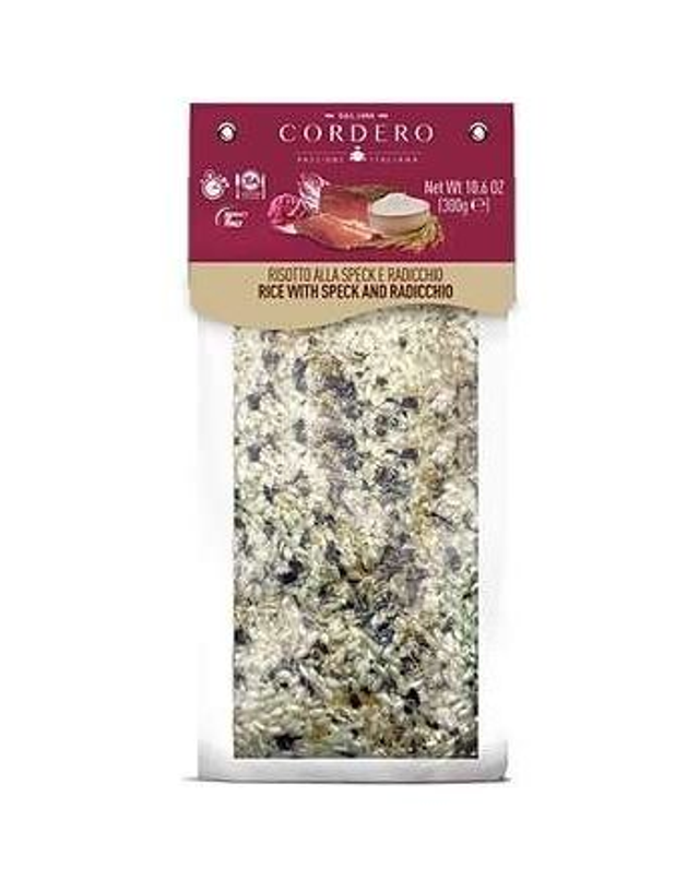 Riso Cordero - Risotto Speck e Radicchio 300g