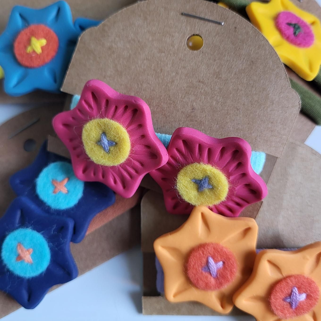 Star Flower - Hair Bobbles