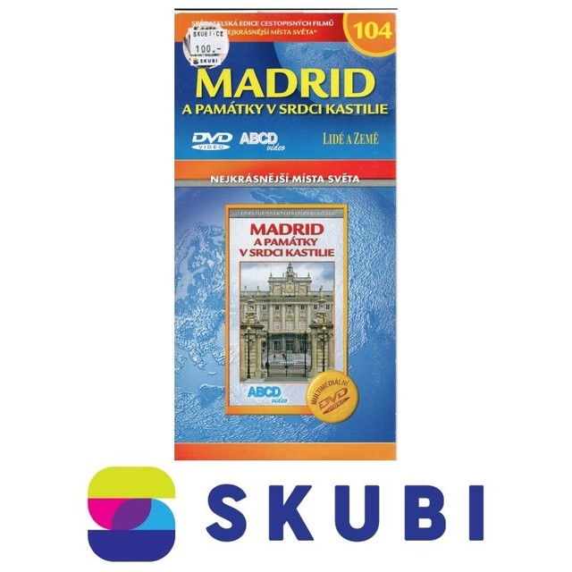 DVD Madrid a památky v srdci Kastilie - Nejkrásnější místa světa 104