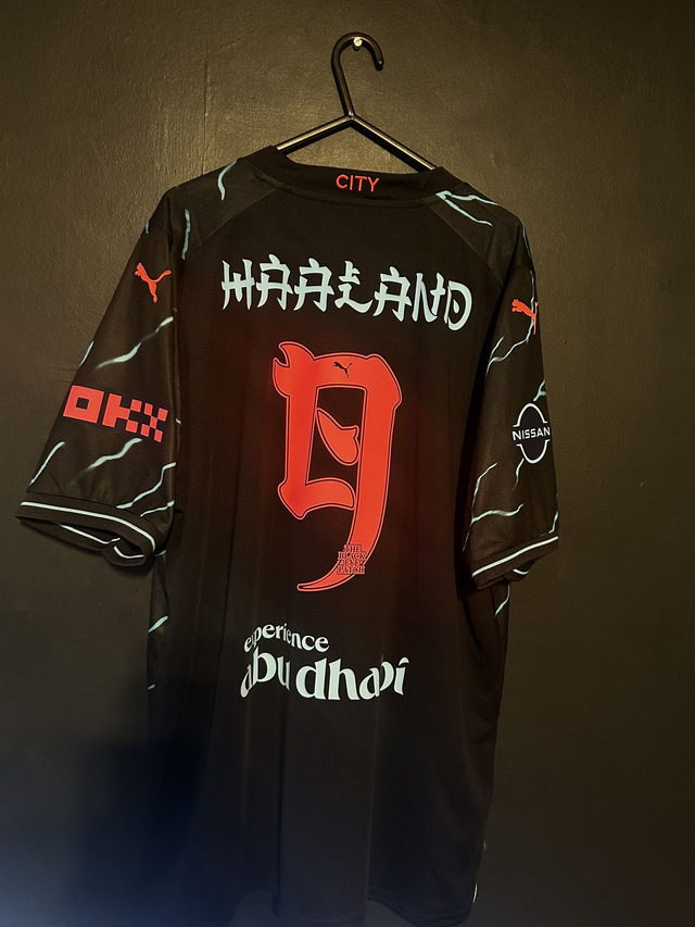 (XL) Manchester City 2023-24 Away (Japan Pre-Season Tour) / HAALAND 9