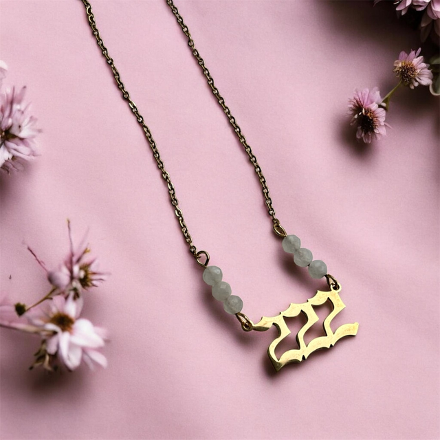 Naszyjnik 222 złoty