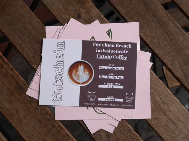 Gutscheine für das Catnip Coffee