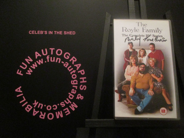 Ricky Tomlinson - 'The Royle Family The Complete 2nd Series' Authentic Autographed Video Cover