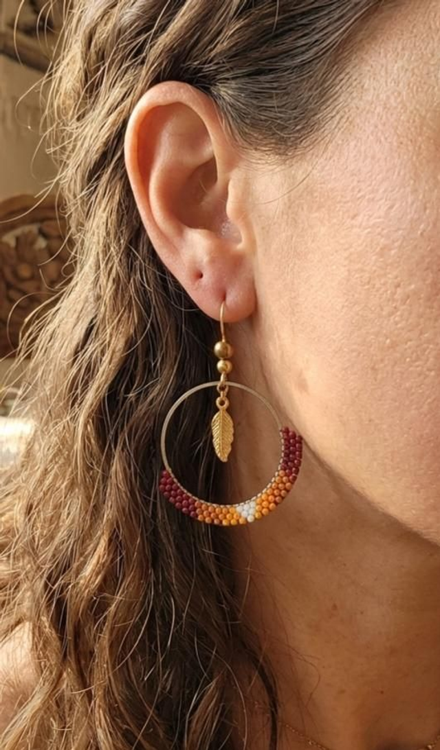 Boucles d'oreilles "Sirocco"