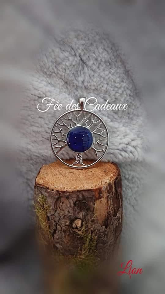 Pendentif "Constellation Arbre de Vie" Lion 