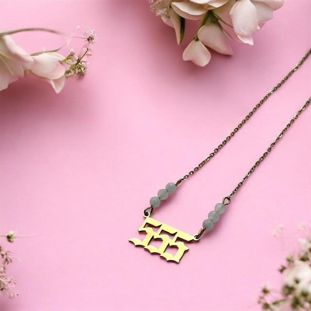 Naszyjnik 555 złoty 