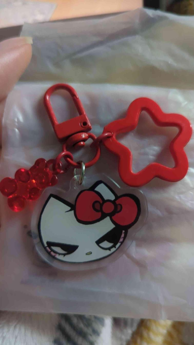 Mini hello kitty keychain
