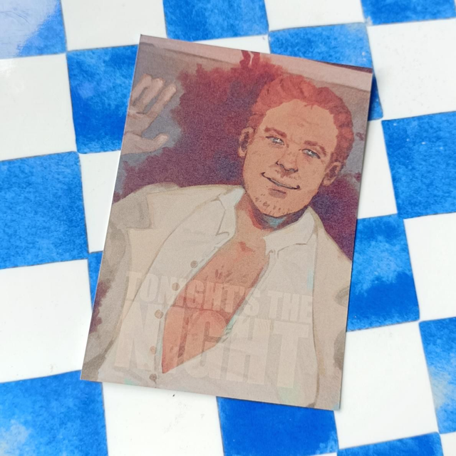 tonight's the night - A7 mini print