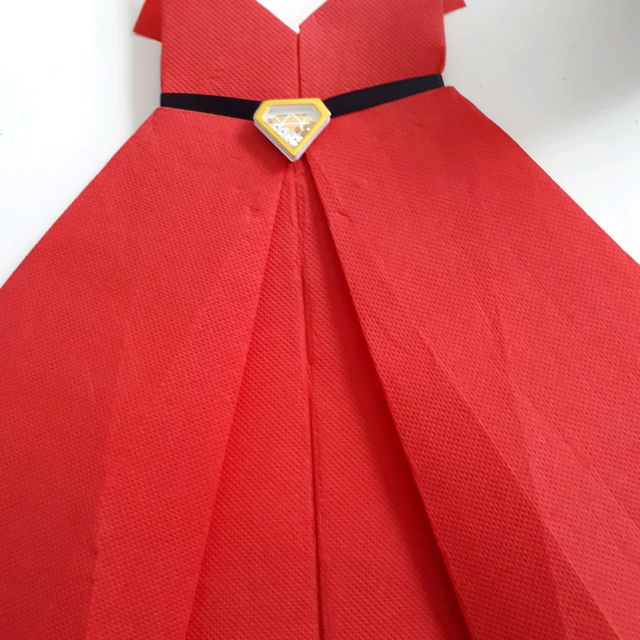 Pliage de serviette robe