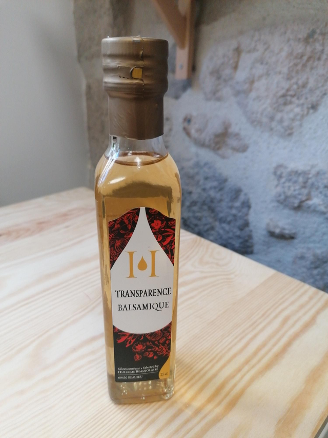 Vinaigre Balsamique Transparent 25cl