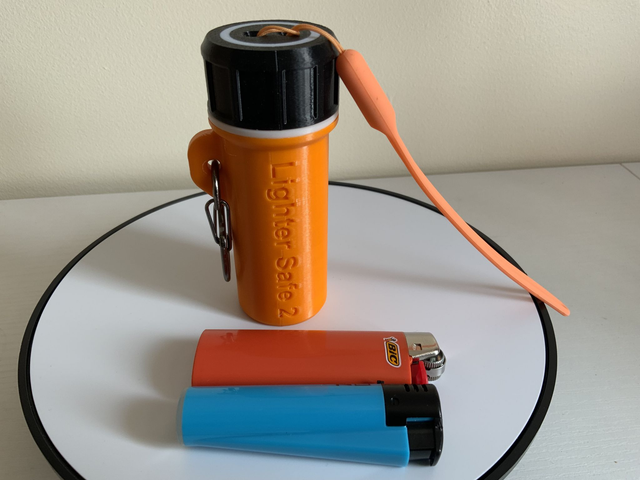 Lighter Safe 2 - New larger Safe fits most brands of disposable lighter