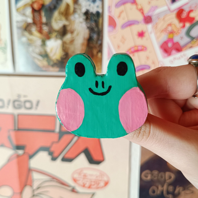 Cute clay pins
