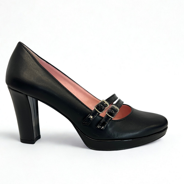 3722/PT SOL SOFT NERO/ VERNICE NERA T.80