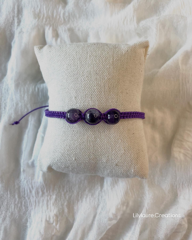Bracelet Améthyste 