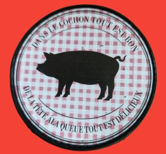 Patch Sublimation Cordura – « Dans le Cochon, Tout est Bon »