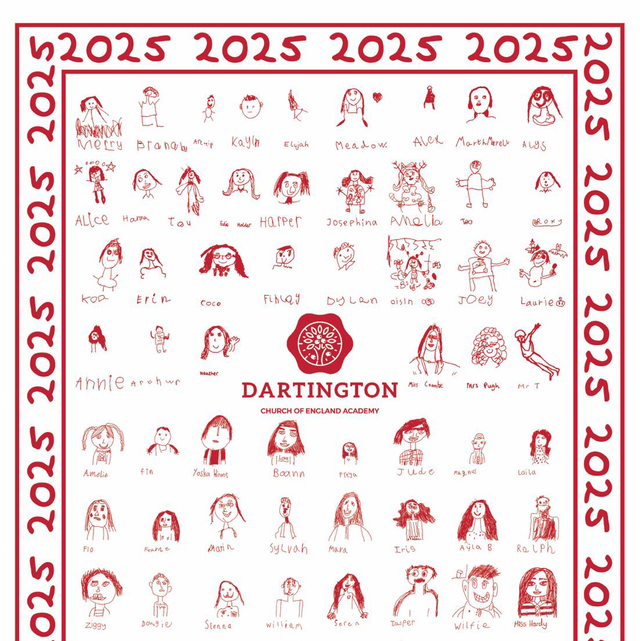 Early years &amp; KS 1 tea towel