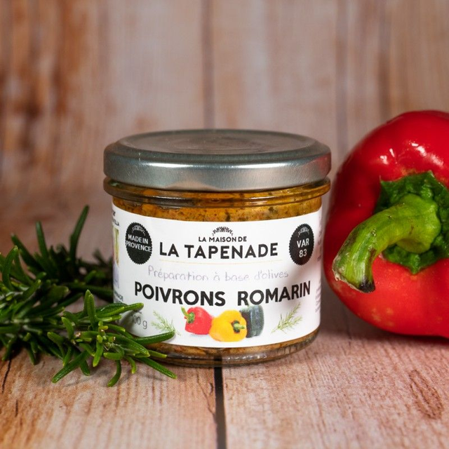 tapenade Poivrons et romarin - 100g
