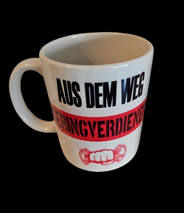 Tasse Aus dem weg Geringverdiener 