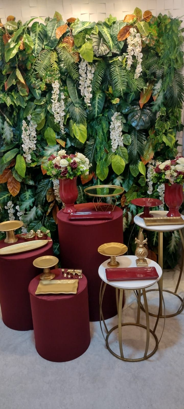 KIT MARSALA PARTY - LOCAÇÃO