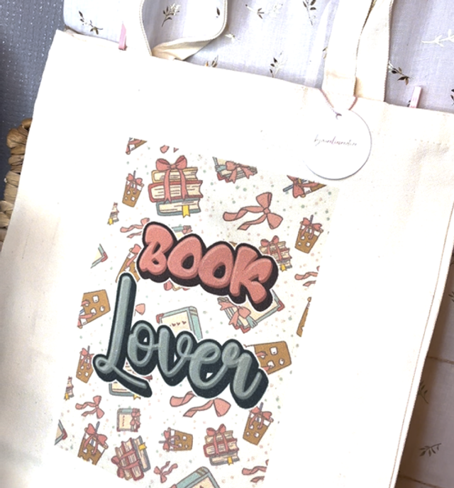 Tot bag book lover 