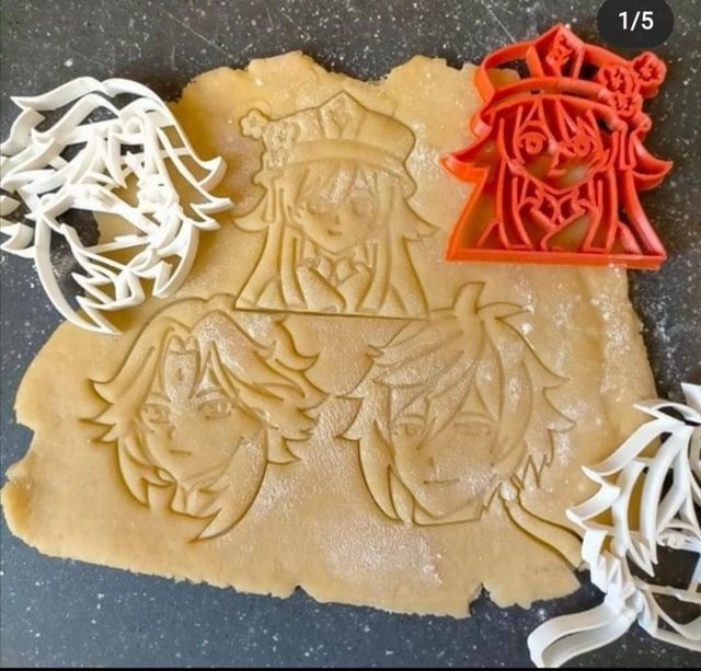Genshin Impact Cookie Cutters 