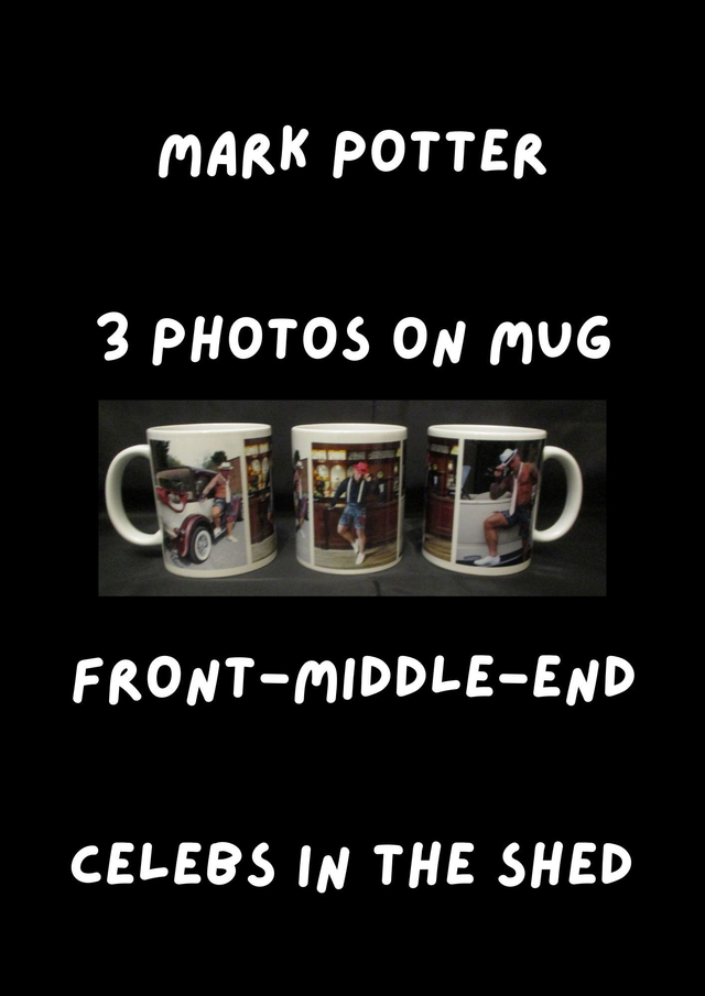 Mark 'The Great White Shark' Potter Mug (Actor, Boxer, MMA)