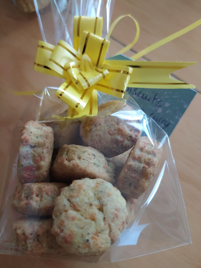 Biscuits salés curry 50g