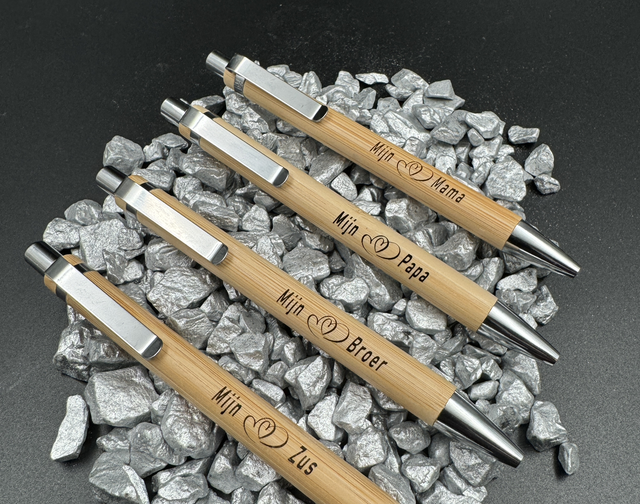 Bamboe Balpen “Mijn ❤️ Broer”