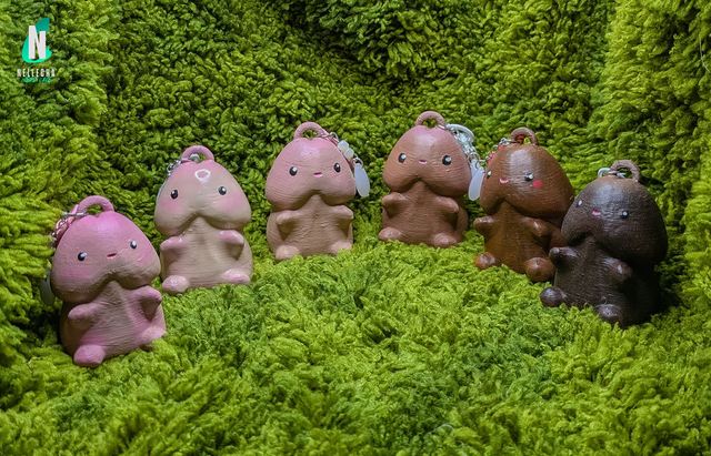 Teubi - Un "Champignon"un peu spécial - Porte clé 🔞