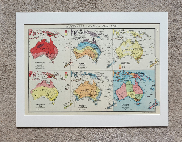 Australia and NZ - Climate, Population, etc