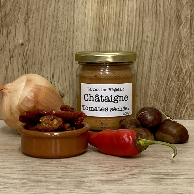 Pâté végétal aux Tomates séchées - 200 g.