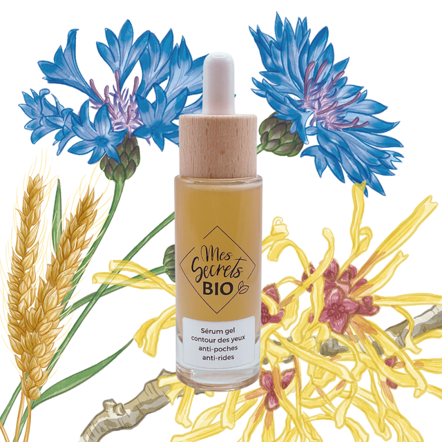 Au doigt et à l'oeil - contour des yeux anti-poches et anti-rides - 30 ml