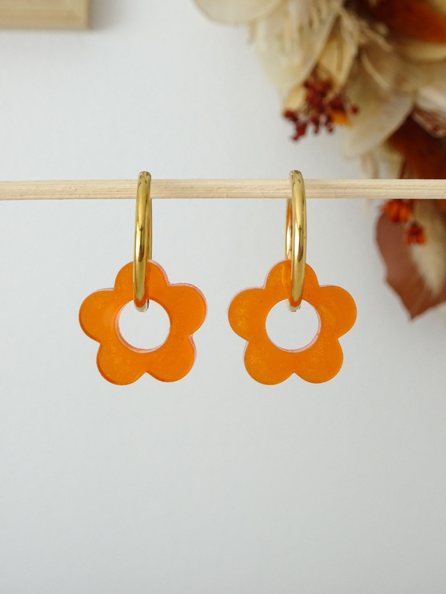 Petite fleur : Orange