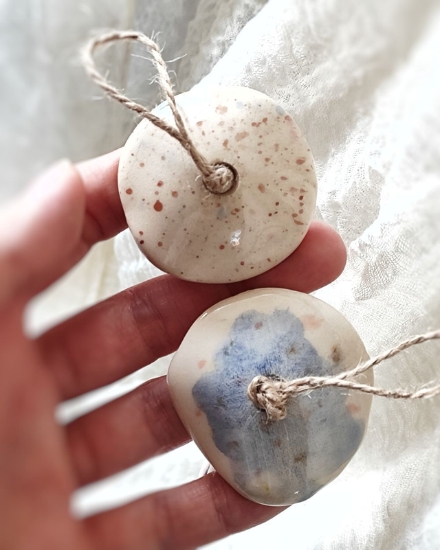 Grzybki ceramiczne na choinkę