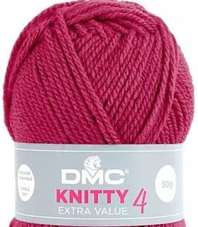 Knitty 4 100gr Rose foncé 984 x5