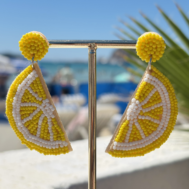 Boucles d’oreilles Lemon